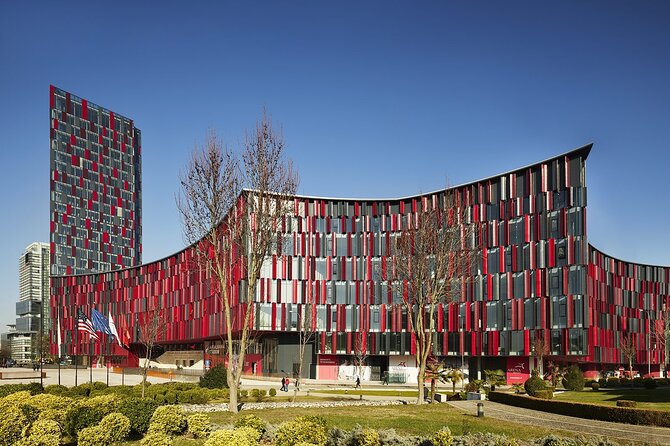 Architectural Walking Tour Discovering Tirana's Modern Identity - Exploring Commercial and Mixed-Use Buildings: Toptani Shopping Center