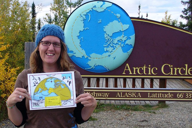 Arctic Circle Full-Day Adventure from Fairbanks - Reaching the Arctic Circle and Taking a Photo