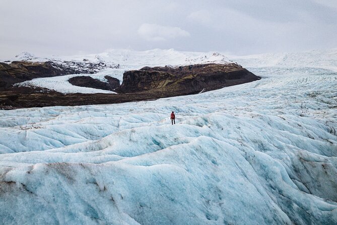 Arctic Glacier Hike away from the Crowds Vatnajokull Glacier - Key Points