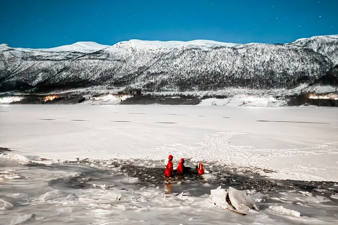 Arctic Ocean Night Floating in Ramfjord - Key Points