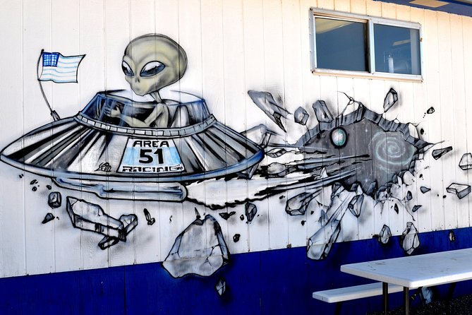 Area 51 Day Tour from Las Vegas with Alien and UFO Hotspots - Approaching the Perimeter of Area 51