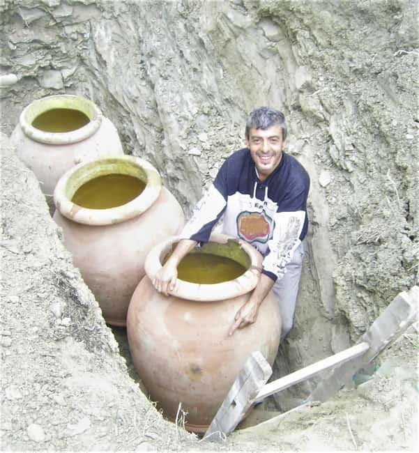 Arezzo: Tasting of Natural Wines in Buried Amphorae - Tasting Three Natural Wines Paired with Ancient Recipes