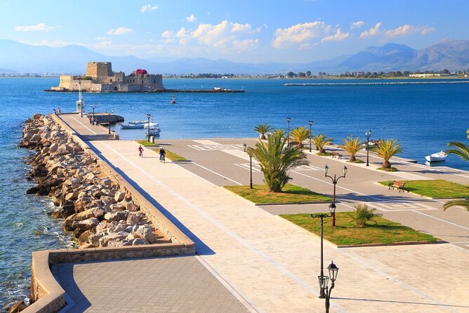 Argo Cultural Arts and Tastings Private Tour - Bourtzi Castle and the Short Boat Ride