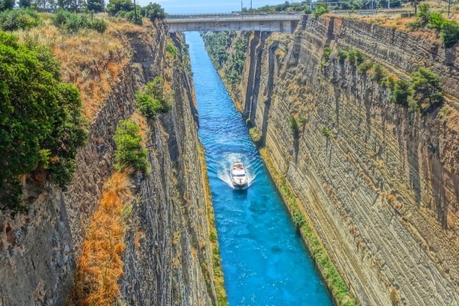 Argolis Olympia Delphi & Meteora 4-Day Tour - Exploring the Corinth Canal and Ancient Corinth