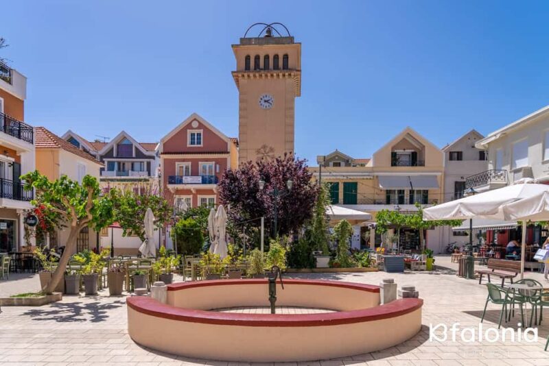 Argostoli Heritage Walk, Fishing Boats & Local Cooking Class - Walking along Lithostroto Street, Argostoli’s Pedestrian Promenade