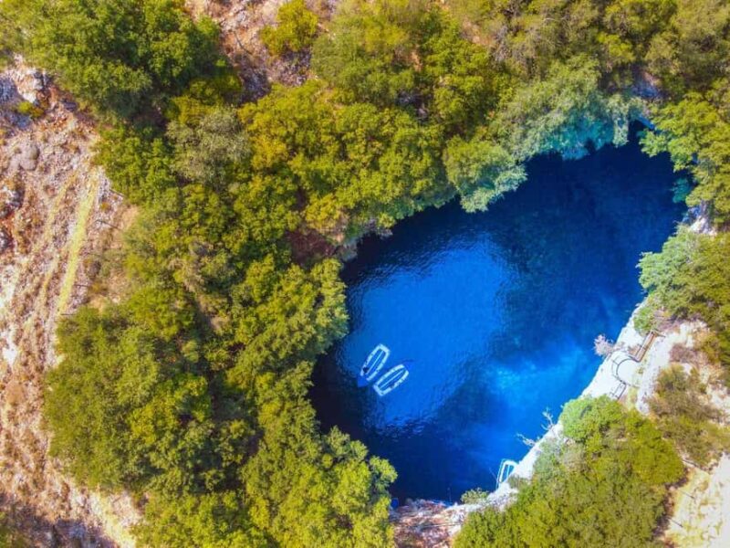 Argostoli Port: Spanish Shorex to Melissani & St. Gerasimos - Key Points