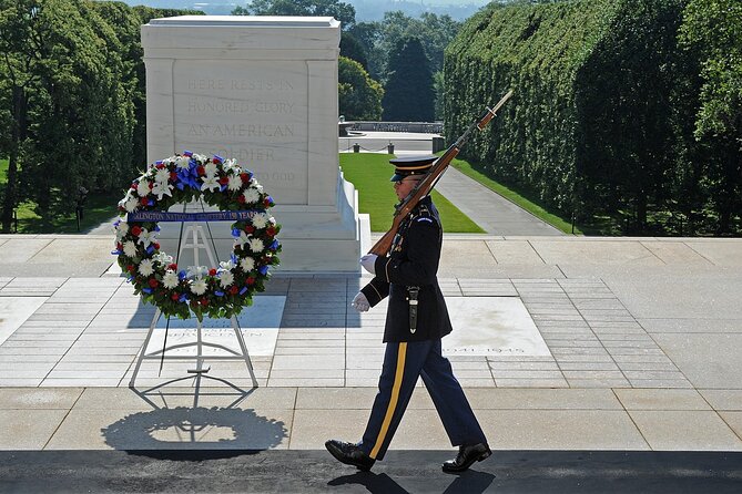 Arlington Cemetery Tour with Guard Ceremony and Iwo Jima Memorial - Reflecting at President JFK’s Gravesite and Eternal Flame