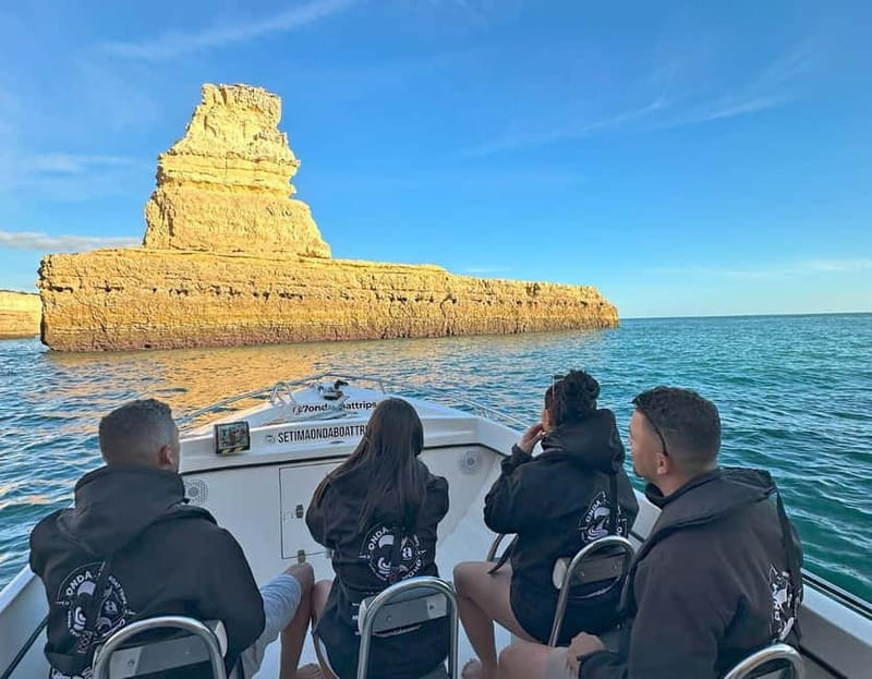 Armação de Pera : Private Boat Trip Sunrise/Sunset - Practicalities: What’s Included and What’s Not