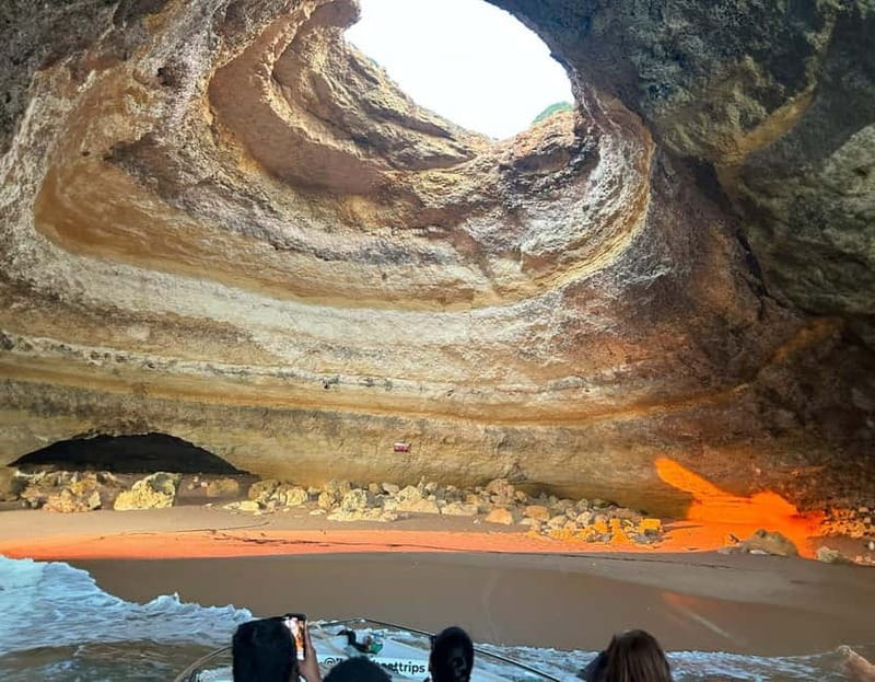 Armação de Pera : Private Boat Trip Sunrise/Sunset - The Flexibility of Booking and Cancellation