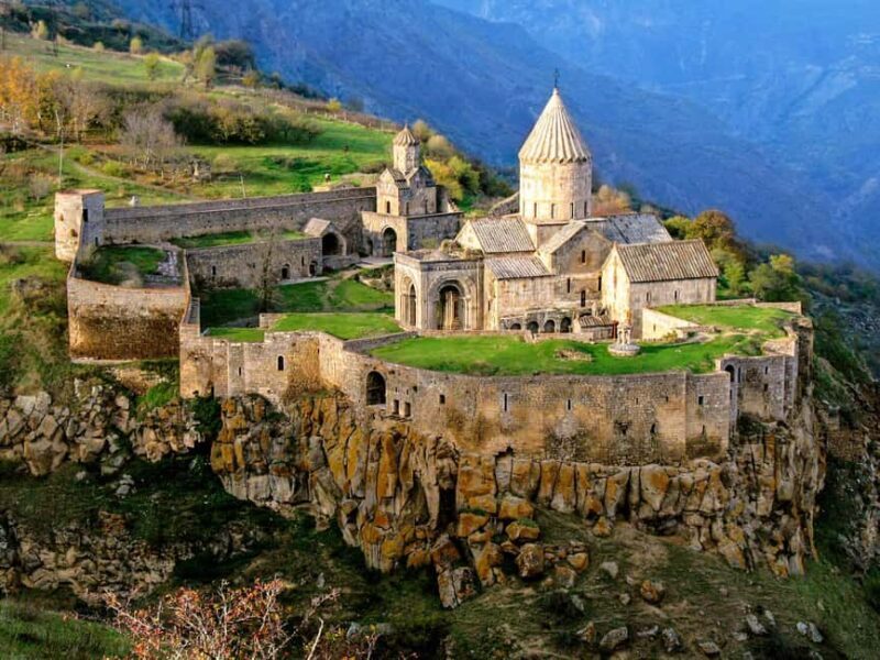 Armenia: Noravank, Tatev, and Khndzoresk Tour - Enjoying the Natural Beauty at Shaki Waterfall