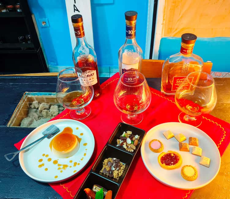 Armenian Brandy Tasting with Pairings - Key Points