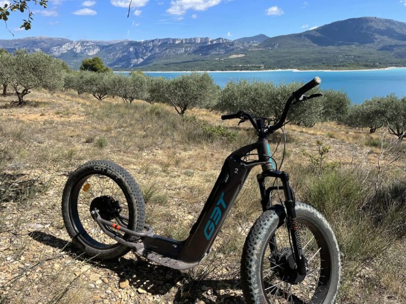 Around the Lake of Verdon : Guided electric scooter rides - Booking and Cancellation Flexibility