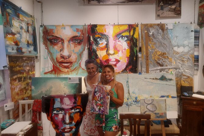 Art Class in the center of Rome! - The Creative Process: From Start to Finish