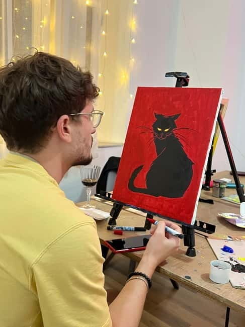 Art & Wine in Tirana - Create Your Souvenir With Us - Creating Your Souvenir: Painting on Canvas, Tote Bags, or Glass