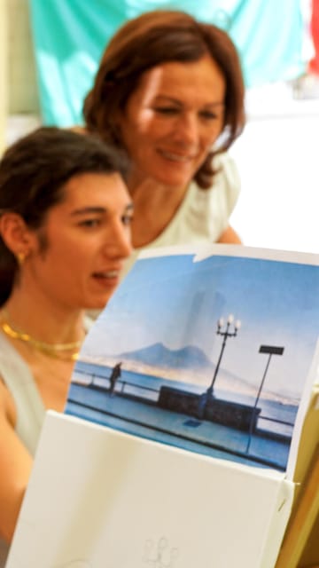Art Workshop in Naples city centre with Aperitif - Access and Practical Tips for Participants