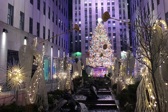 Artful Holiday Lights & Sights - The Iconic Rockefeller Center Christmas Tree and Skating Rink