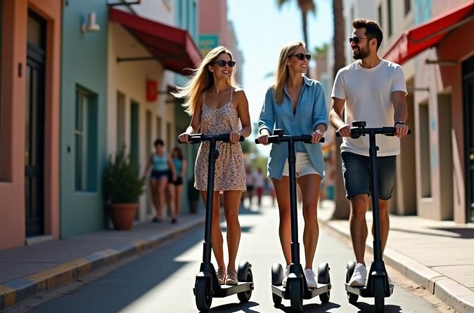 Arts District E Bike Tour - The Iconic Las Vegas Sign and Gateway Arches
