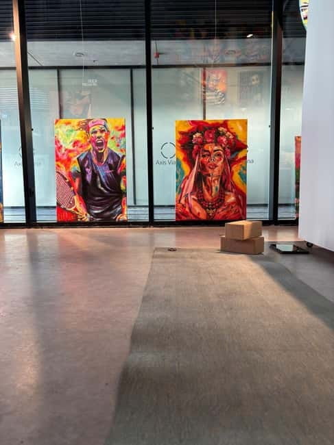 Art&Yoga + Cheese&Wine - Logistics: Meeting Point, Group Size, and Scheduling