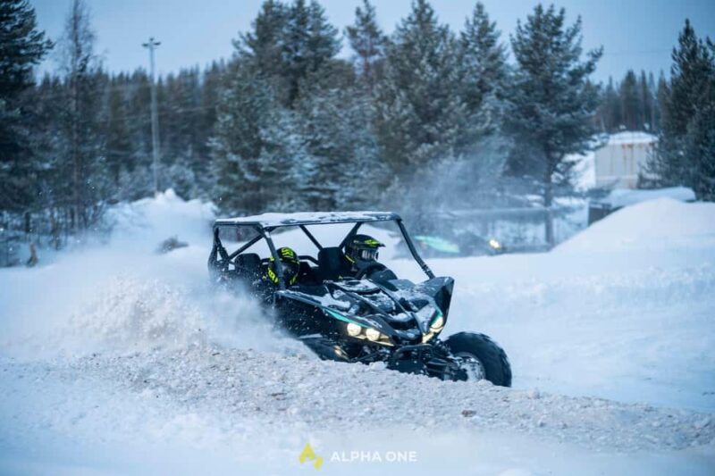 Arvidsjaur: 1.5H - Ice Buggy Ride & Snow Drift Experience - Sharing the Experience: Solo or with a Co-Driver