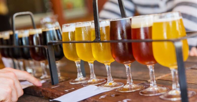 Asheville: Guided Craft Brewery Tour with a Snack - Key Points