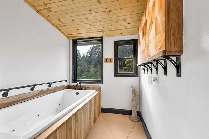 Asheville Spa Escape Salt Sauna, Steam and Copper Soak Experience - Rest and Rejuvenation Spaces with Mountain Views