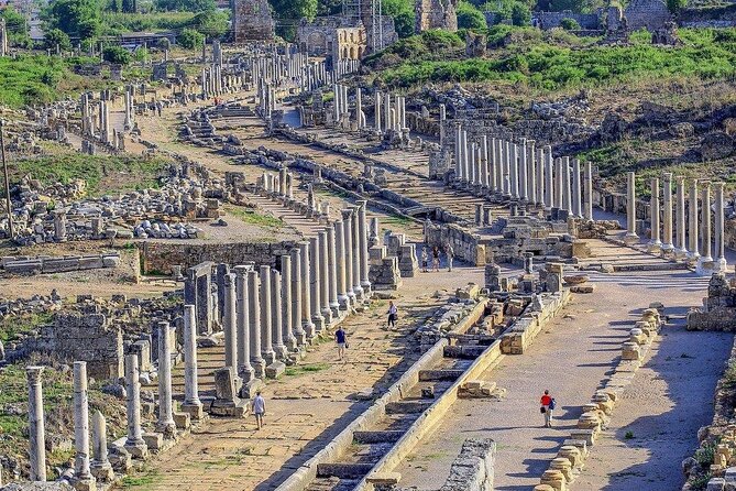Aspendos, Side and Manavgat Waterfalls Tour from Alanya - Discovering Side’s Ancient Ruins and Its Seaside Charm