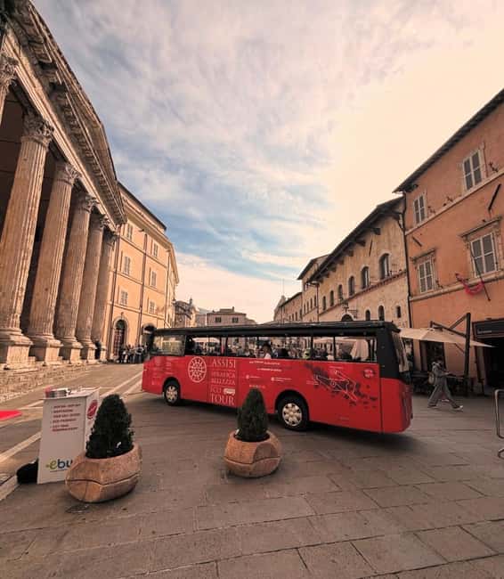 Assisi: Hop on Hop off at the Roman Forum, Municipal Art Gallery, Rocca Maggiore - Visiting Assisis Iconic Stops: Roman Forum, Rocca Maggiore, and More