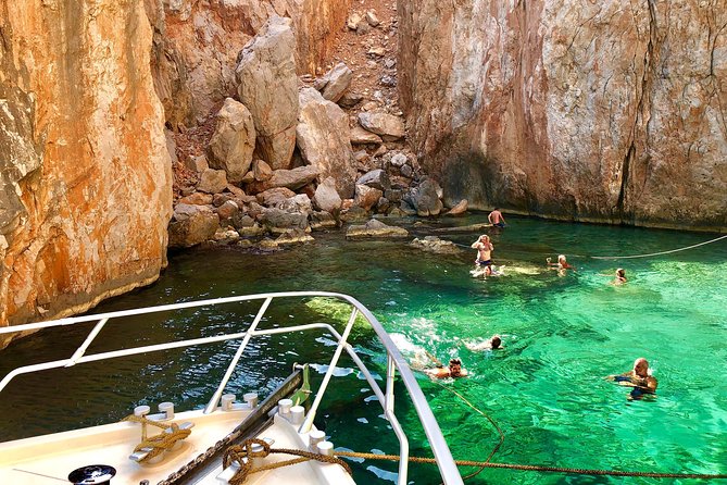 Astypalaia: Daily Cruise to Koutsomiti, Kounoupa, Red Rock & more - Weather and Itinerary Flexibility