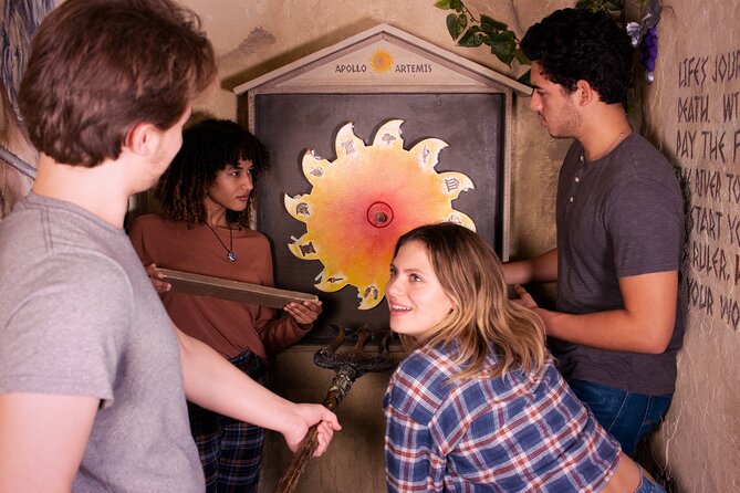 At Odds With The Gods 90 Minute Escape Room - Starting Point and Logistics for the Greek Mythology Challenge