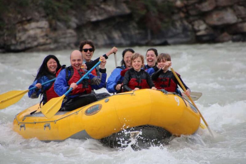 Athabasca Falls: Class 2 White Water Rafting Adventure - Navigating the Athabasca Canyon