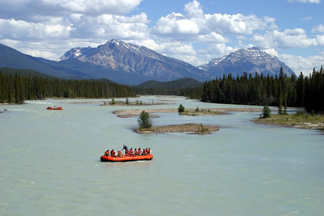 Athabasca River Easy Scenic Raft Trip - Scenic Views Along the Athabasca River in Jasper