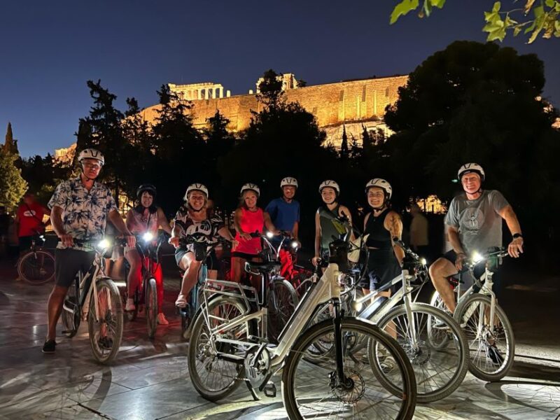 Athens: 2-Hour Highlights Tour by E-Bike After Sunset - Athens: 2-Hour Highlights Tour by E-Bike After Sunset