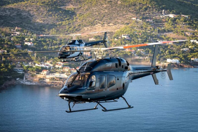 Athens: 30-Minute Helicopter Tour (Bell 407 -Up to 6 PAX) - Departing from Bellavia - Heliport Koropi in Central Greece