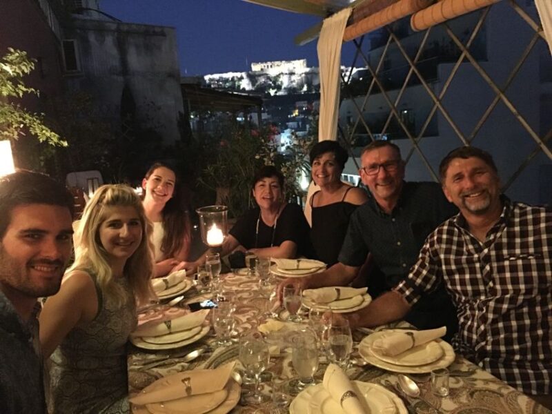 Athens: 7-Course Dinner and Wine Pairing with Acropolis View - An Evening of Greek Culinary Tradition on a Rooftop in Monastiraki