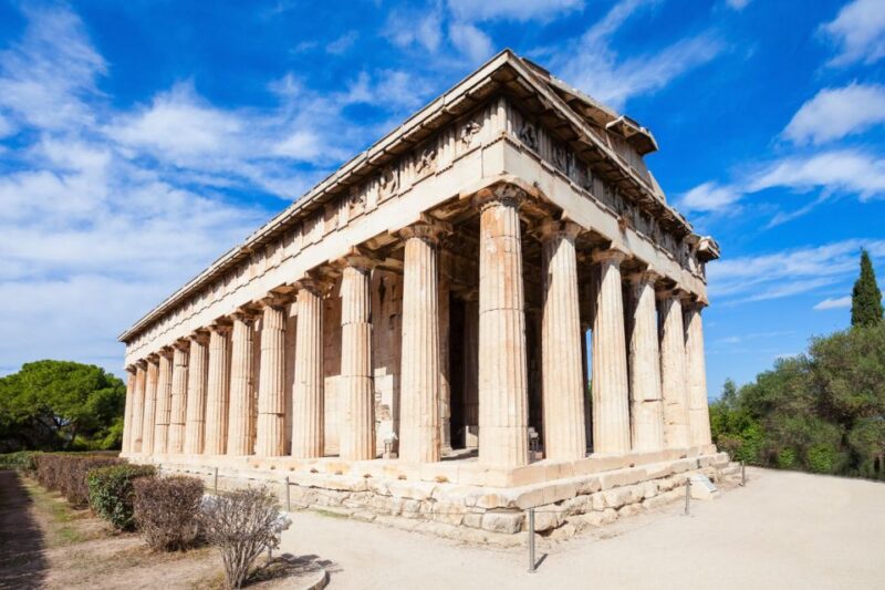 Athens: Acropolis and Mythology Highlights Small Group Tour - Discovering the Temple of Olympian Zeus from Outside