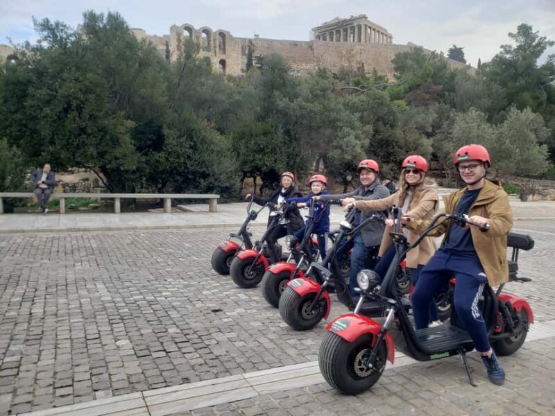 Athens: Acropolis Parthenon Guided Scooter Tour - The Start at Wheelz Fat Bike Tours Behind the Acropolis Museum