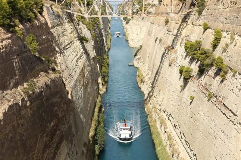 Athens: Ancient Corinth and Canal Shore Excursion - Visiting the Iconic Corinth Canal: Engineering Marvel and Photo Opportunity