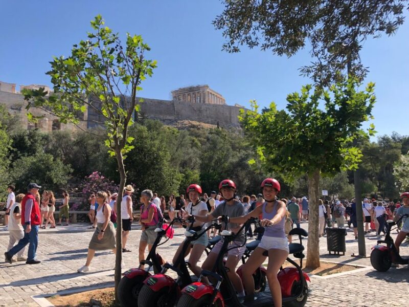 Athens: Award-Winning Acropolis Guided e-Scooter Tour - Exploring the Areopagus and Pnyx for Ancient Democracy