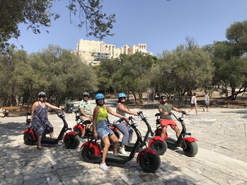 Athens: Award-Winning Acropolis Guided e-Scooter Tour - Visiting the Acropolis Museum and Nearby Sights