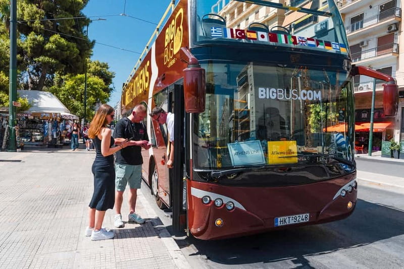 Athens: Big Bus Hop-on, Hop-off Tour by Open-Top Bus - Taking in the Athens Rivieras Coastal Beauty