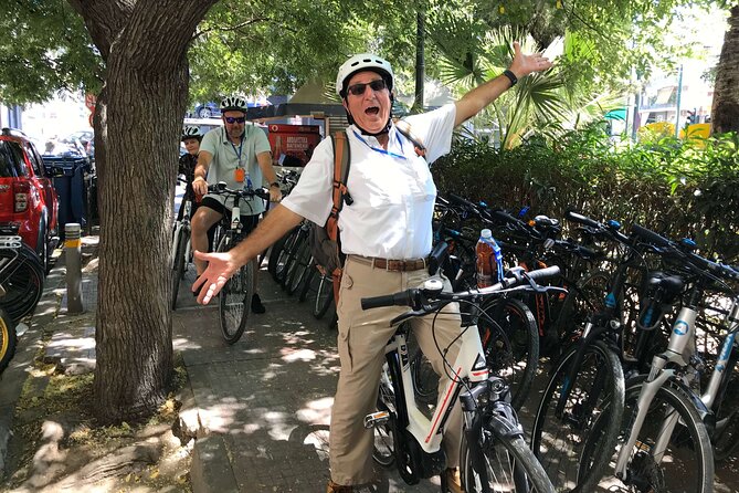 Athens by E-Bike: Monuments, Food & Transfers (Cruise Tour) - Visiting the Neoclassical Building and Exhibition Center