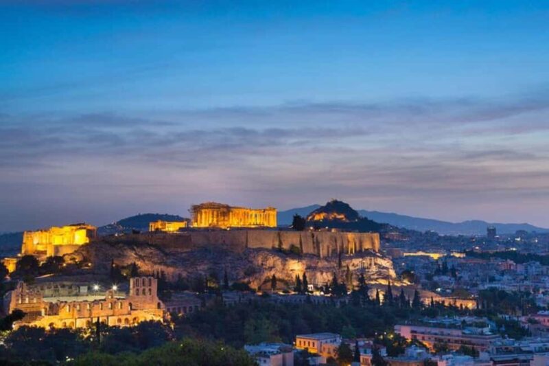 Athens By Night: City Tour and Plaka Visit - Iconic Landmarks Visible from the Coach