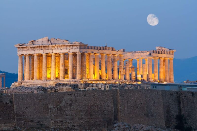 Athens by Night: Small-Group Walking Tour | Dinner Included - Illuminated Landmarks and Nighttime Views of the Parthenon
