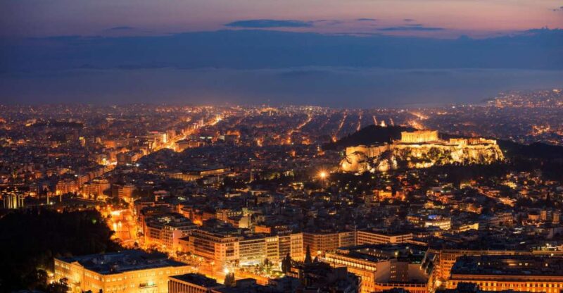"Athens by Night" - Exploring Athens’ Historic Landmarks from the Comfort of a Private Vehicle