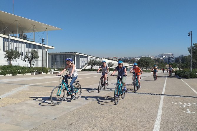Athens City and Sea bike tour - Starting at Athens by bike near the Acropolis metro station