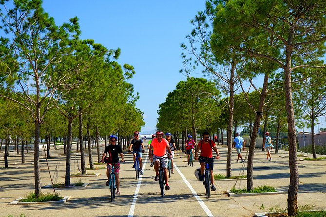 Athens City and Sea bike tour - Cross into the Archaeological Site of Keramikos