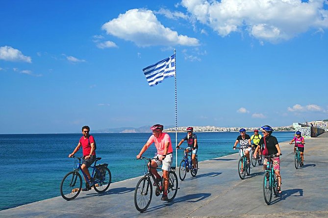 Athens City and Sea bike tour - Leisure Time at Flisvos Marina and Kalamaki Beach