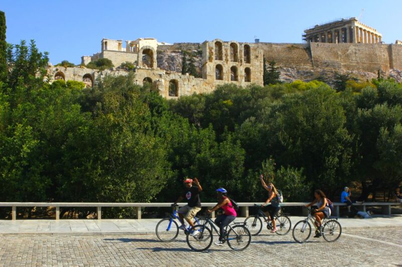 Athens: City Bike tour with Acropolis Visit Option - Explore Athens with a Comfortable Bike Tour and Optional Acropolis Visit