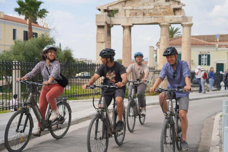 Athens: City Bike tour with Acropolis Visit Option - Key Points