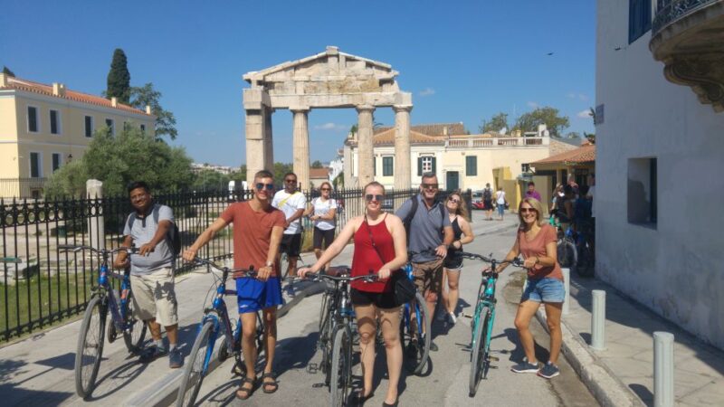 Athens: City Bike tour with Acropolis Visit Option - Logistics and Group Size